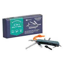 Load image into Gallery viewer, Wilderness 9 in 1 multi tool