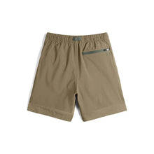 Load image into Gallery viewer, Men's tan river shorts with one zippered pocket
