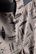Load image into Gallery viewer, close up of Kavu H20 shorts that have a black belt around it