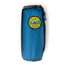 Load image into Gallery viewer, blue outdoor mat in case with carabiner