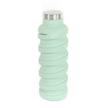 Load image into Gallery viewer, Sage green collapsible water bottle