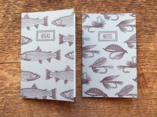 Load image into Gallery viewer, Fishing Flies & Trout Pocket Notebook Set