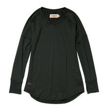 Load image into Gallery viewer, Dark green soft base-layer long sleeve