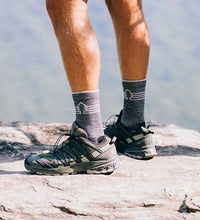 Load image into Gallery viewer, tree hiking socks worn by model