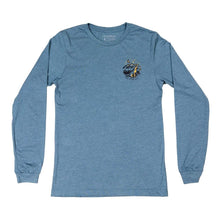 Load image into Gallery viewer, Campfire Dog Unisex Long Sleeve | Heather Slate