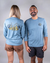 Load image into Gallery viewer, Campfire Dog Unisex Long Sleeve | Heather Slate