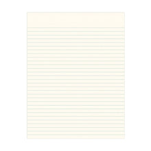 Load image into Gallery viewer, lined paper that is in notebook