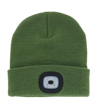 Load image into Gallery viewer, Green nightscope beanie