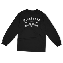 Load image into Gallery viewer, Minnesota paddle long sleeve black