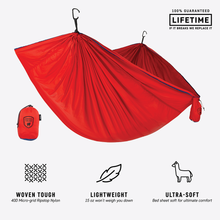 Load image into Gallery viewer, Red Grand Trunk hammock