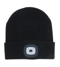 Load image into Gallery viewer, black nightscope beanie