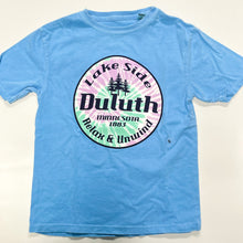 Load image into Gallery viewer, Blue lake side Duluth Minnesota t-shirt