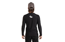 Load image into Gallery viewer, back of paddle shirt on male model