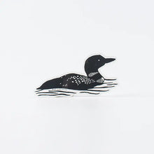 Load image into Gallery viewer, Black loon sticker
