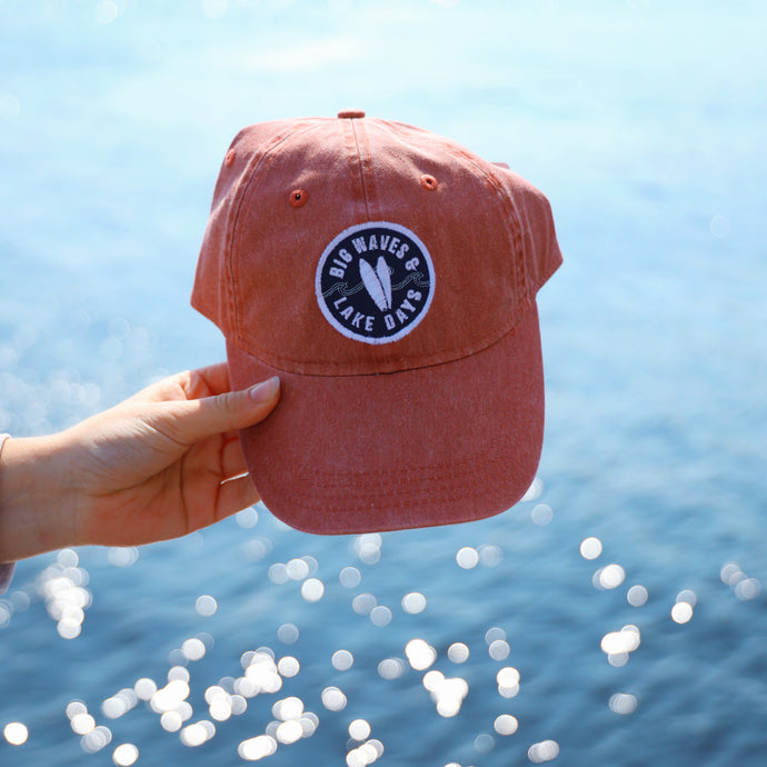 Big Waves & Lake days relaxed hat