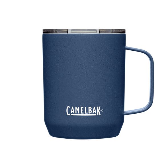 Navy blue camp mug