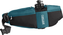 Load image into Gallery viewer, Teal and black podium hydration belt
