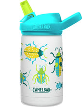 Load image into Gallery viewer, Camelbak kid&#39;s water bottle with insects on it
