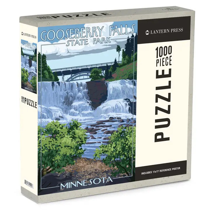 Gooseberry Falls State Park 1000 Piece Puzzle