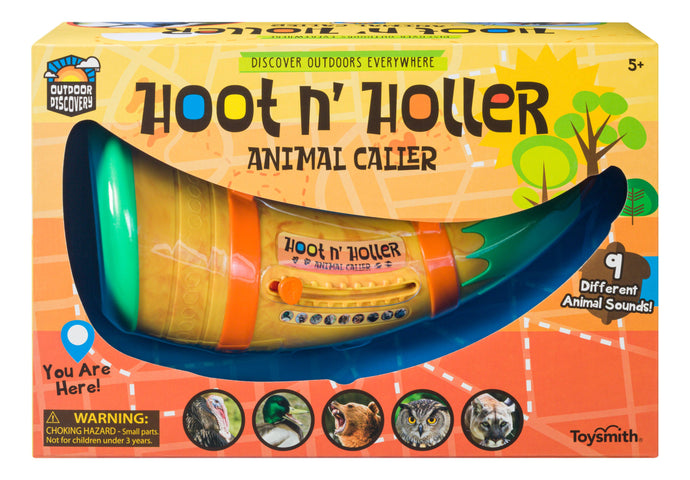 Hoot n' Holler animal caller toy for kids