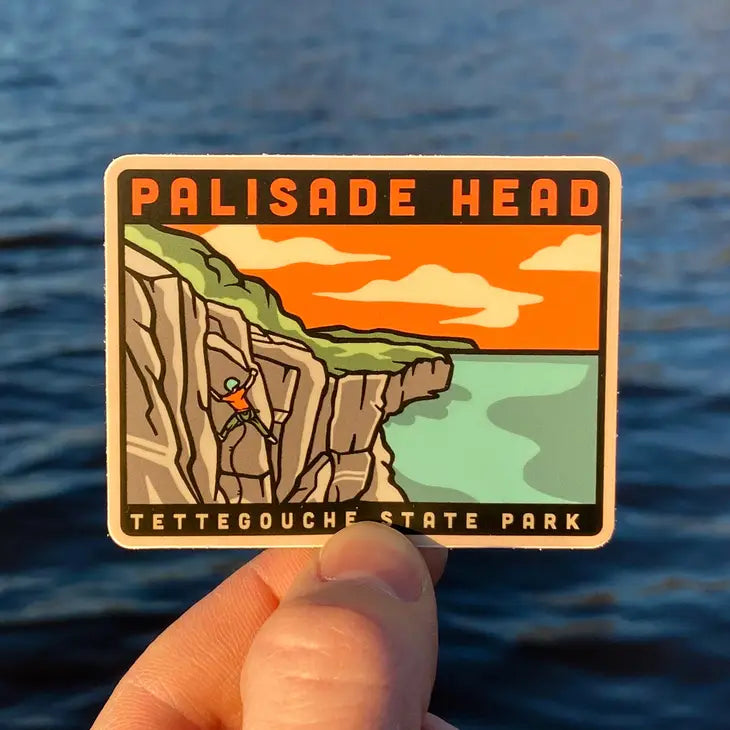 Palisade Head Climbing-Superior Crack Sticker