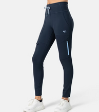 Load image into Gallery viewer, Navy blue Anelie hiking tights
