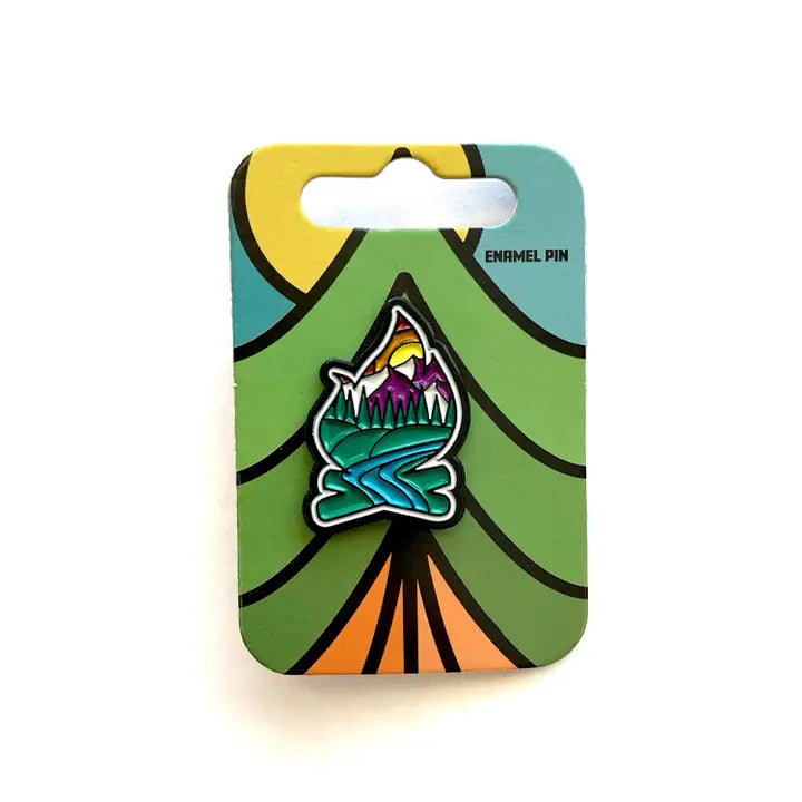 Camfire Enamel Pin