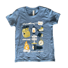 Load image into Gallery viewer, North Shore Explorer Camp Youth Tee
