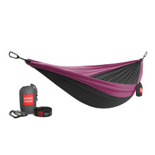 Load image into Gallery viewer, Double Deluxe Hammock with Straps
