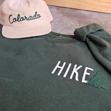 Load image into Gallery viewer, National Parks-The Hike Felt Crewneck Sweatshirt

