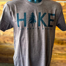 Load image into Gallery viewer, Hike the North Shore brown t-shirt
