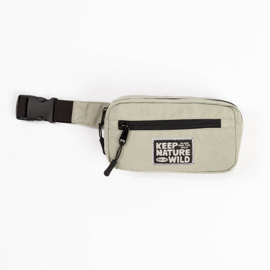 Stone/tan kids fanny pack