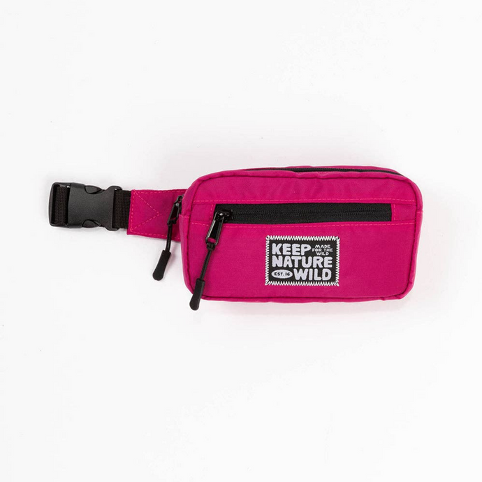 Pink Keep Nature Wild Kids fanny pack