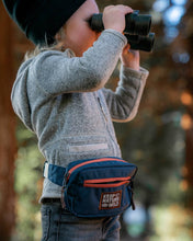 Load image into Gallery viewer, Young child looking through binoculars with fanny pack on

