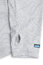Load image into Gallery viewer, Gray patterned fabric with Kavu logo on a white background
