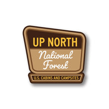 Load image into Gallery viewer, Up North National Forest Sticker
