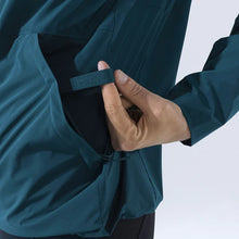 Load image into Gallery viewer, Hand showing loop in pocket of windbreaker
