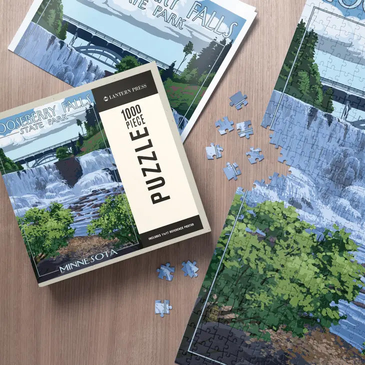 Gooseberry Falls State Park 1000 Piece Puzzle Zenith Adventure