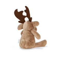 Load image into Gallery viewer, back of stuffed animal moose keychain
