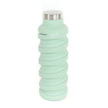 Load image into Gallery viewer, Sage green collapsible water bottle
