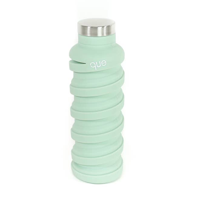Sage green collapsible water bottle