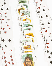 Load image into Gallery viewer, Set of playing cards with animal-themed face cards on a white background
