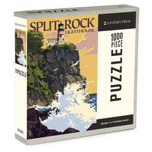 Load image into Gallery viewer, 1,000 piece Split Rock Lighthouse puzzle
