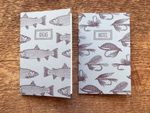 Load image into Gallery viewer, Fishing Flies &amp; Trout Pocket Notebook Set
