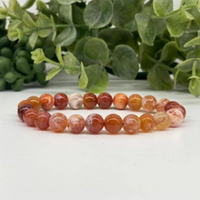 Load image into Gallery viewer, red agate bracelet
