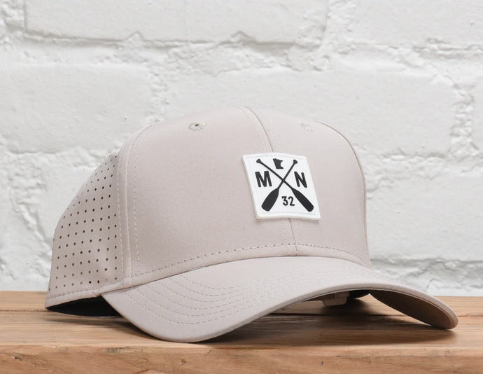 beige MN paddle hat