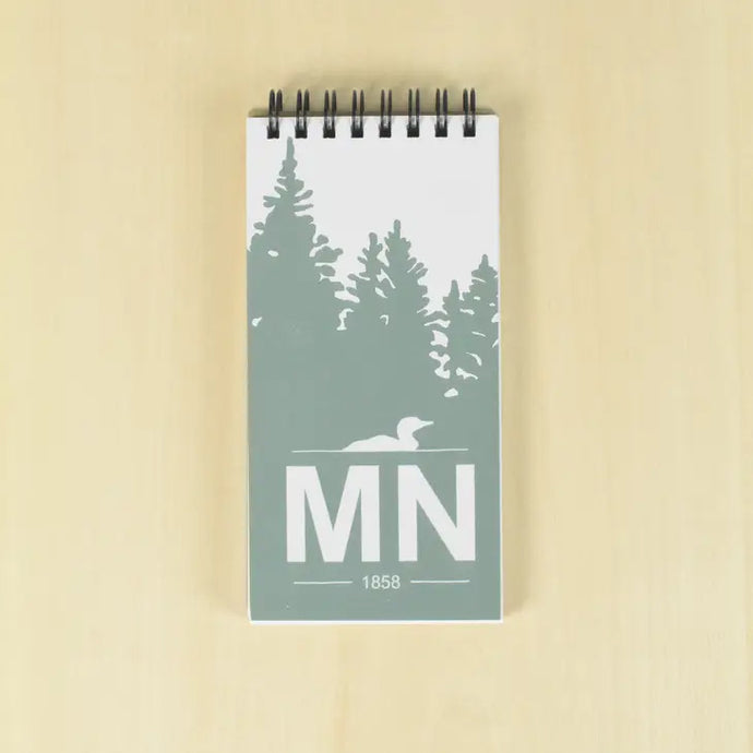 Minnesota loon notebook