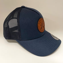 Load image into Gallery viewer, Navy hat side
