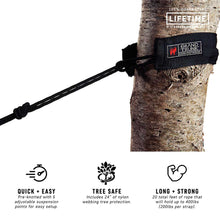 Load image into Gallery viewer, Grand Trunk black strap around tree
